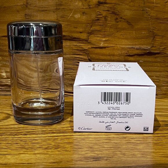 CARTIER Baiser Vole Empty Bottle w/ Box – 3.3 FL OZ / 100 mL Eau De Parfum - Picture 4 of 7